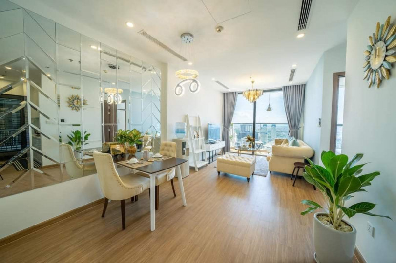 Cho thuê căn hộ 3PN full đồ chung cư The Golden Palm giá 20 triệu