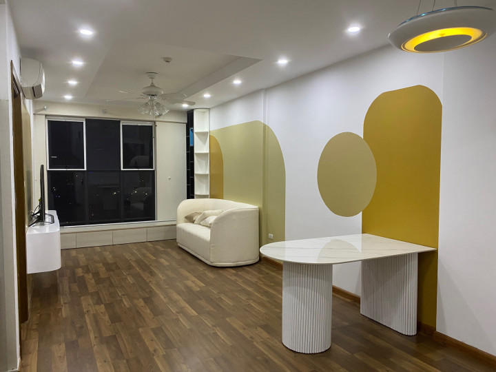 Bán chung cư Goldmark City Hồ Tùng Mậu 78m2 thiết kế 2 phòng ngủ, 2 vệ sinh, Full nội thất Liên hệ zalo: 0362381312