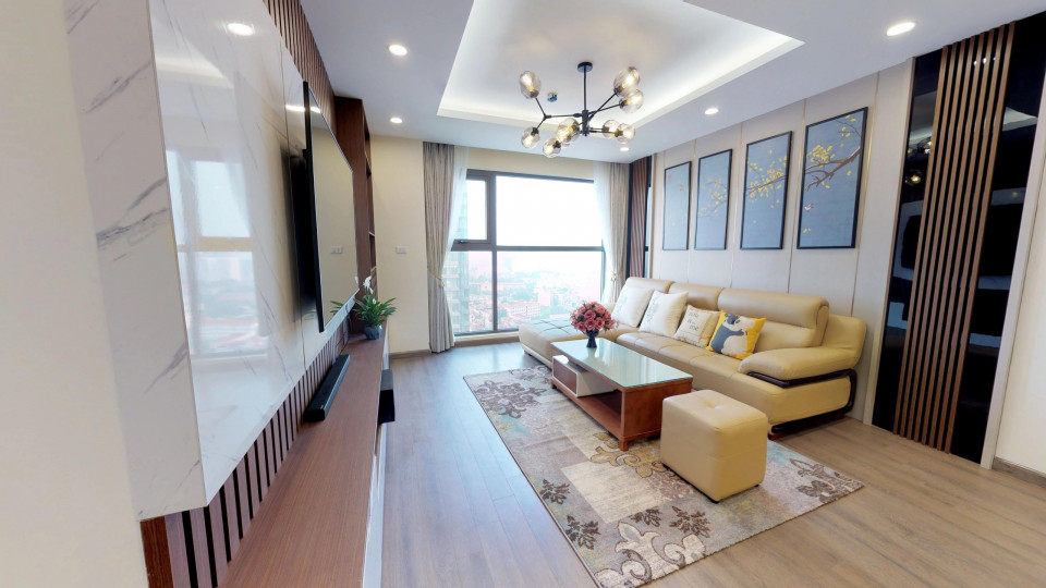 Cho thuê chung cư FLC Twin Tower Cầu Giấy, HN. Tầng trung, full đồ, 3PN, có slot ô tô, ở được ngay