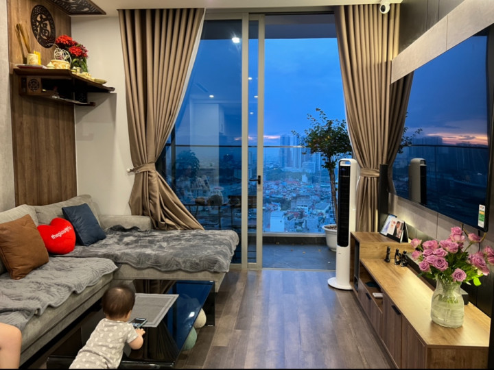 chủ nhà bán căn hộ 2 phòng ngủ 77m2 chung cư The Nine số 9 Phạm Văn Đồng lh: 0862632339