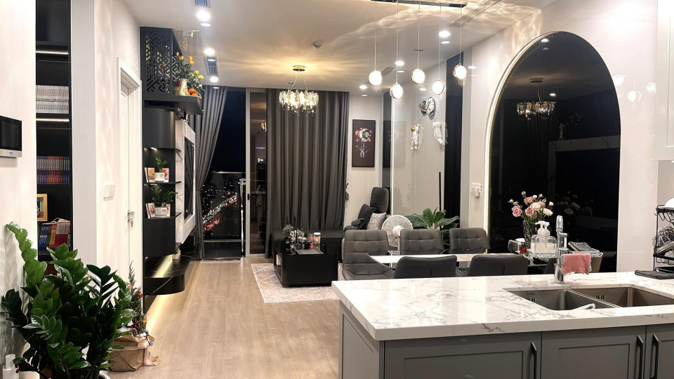 (Rẻ nhất tòa) 5.9 tỷ căn hộ 2PN full nội thất mới y ảnh, hướng mát tại The Nine. LH 096.586.5809
