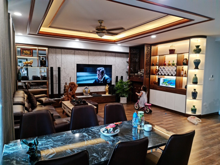 Cho thuê căn 3 PN 160m2 tại Goldmark City full nội thất xịn giá 27 triệu có thương lượng