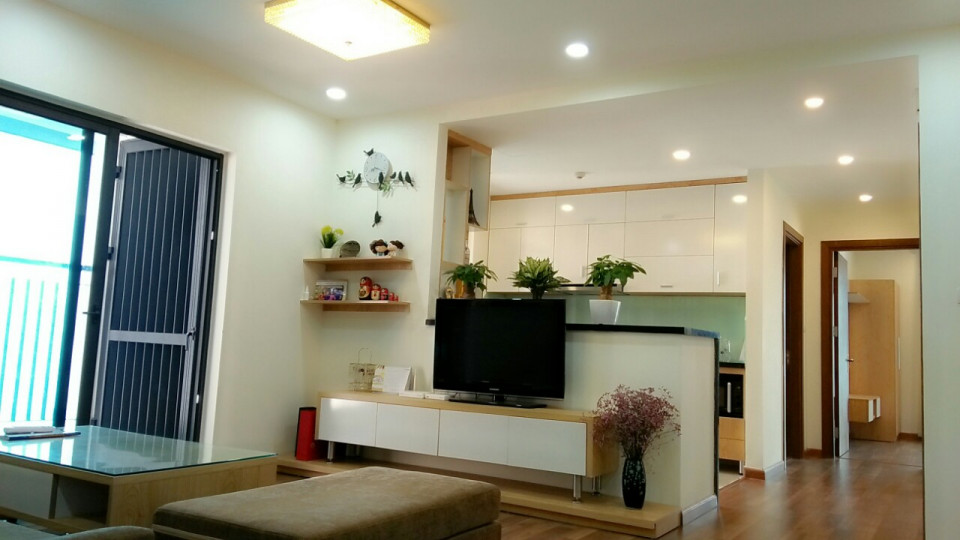 Cho thuê nhanh CH 3PN, Full đồ, 100m2, hướng mát, tầng cao, view thoáng. Giá 16tr/tháng.