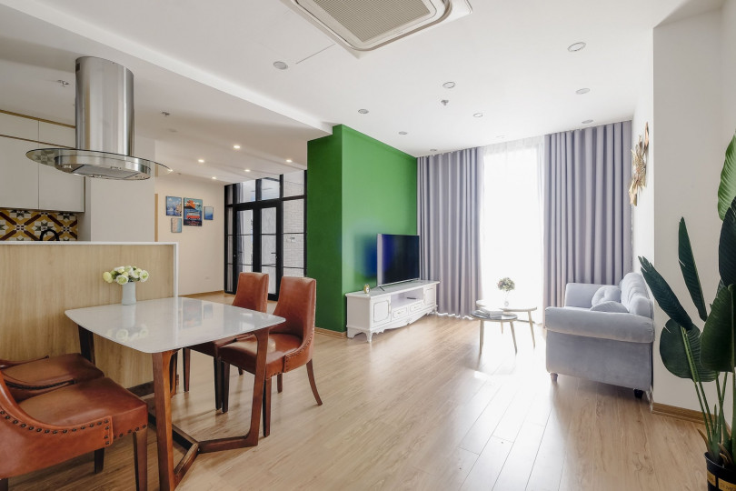 Duy nhất 1 căn! Cần cho thuê CHCC 2PN, giá từ 20tr/tháng tại dự án Indochina Plaza. LH 0899846648