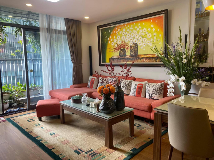(Mới nhất) cho thuê căn hộ 02PN Discovery Cầu Giấy. 98m2. Full đồ mới, đẹp. Giá thuê 16 triệu